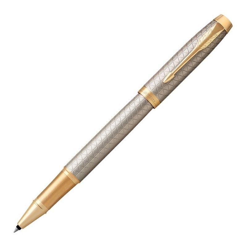 Parker Royal Im Premium Silver Gold Rollerball pen