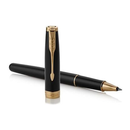 Parker Royal Sonnet Black Gold Rollerball pen