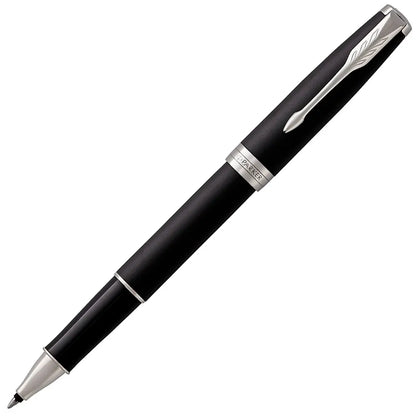 Parker Royal Sonnet Matte Black Chrome Rollerball pen