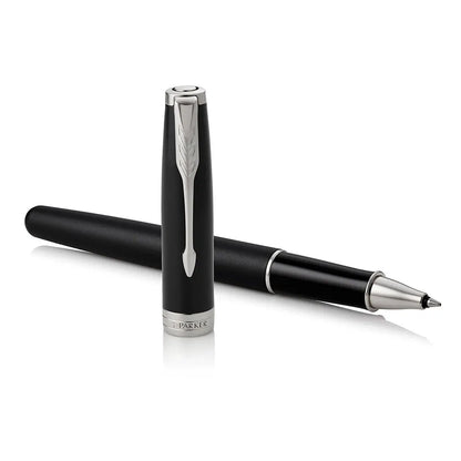 Parker Royal Sonnet Matte Black Chrome Rollerball pen