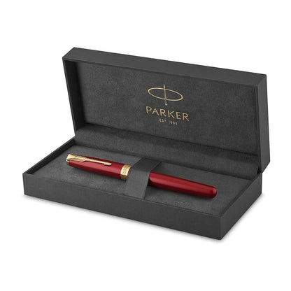 Parker Royal Sonnet Red Gold Rollerball pen