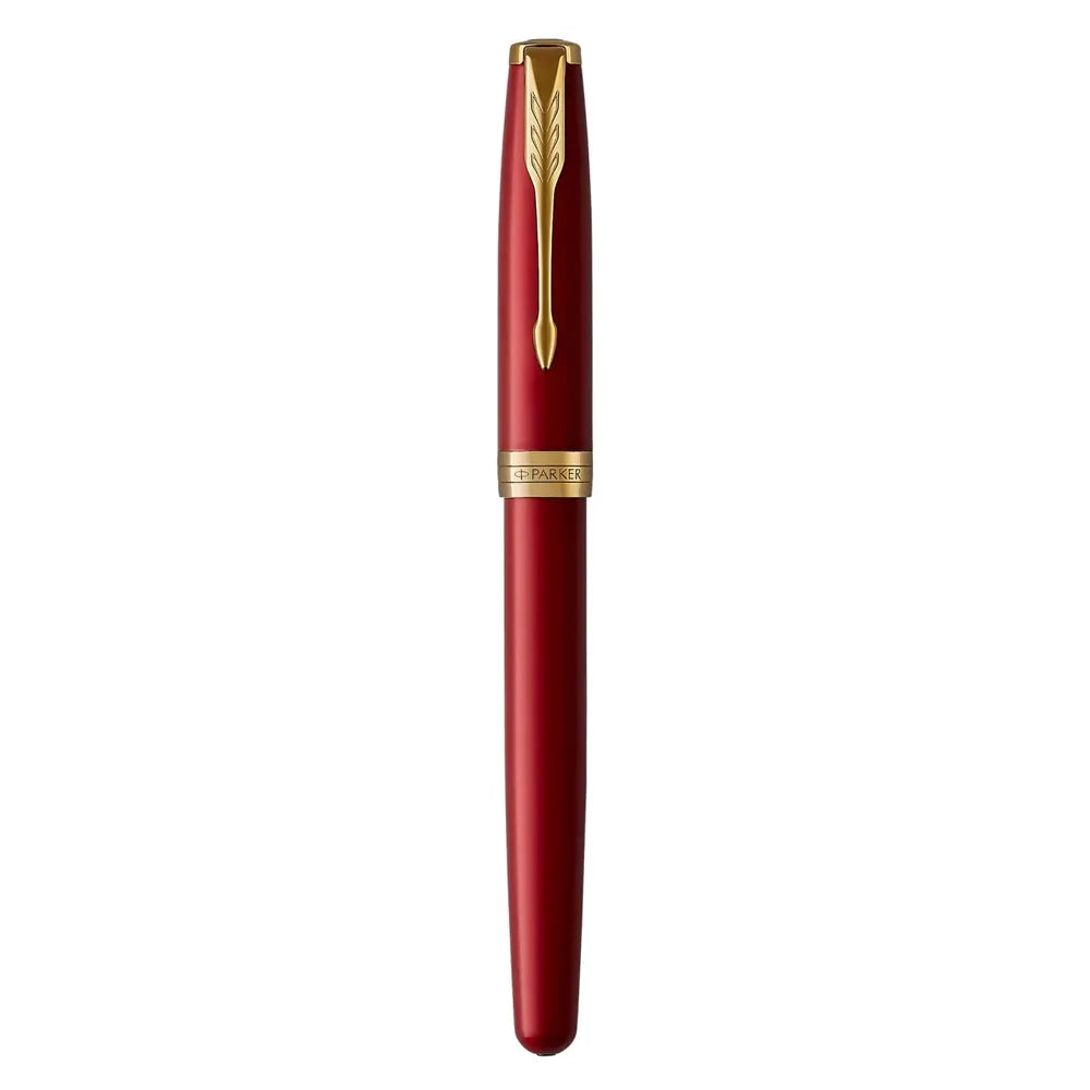 Parker Royal Sonnet Red Gold Rollerball pen