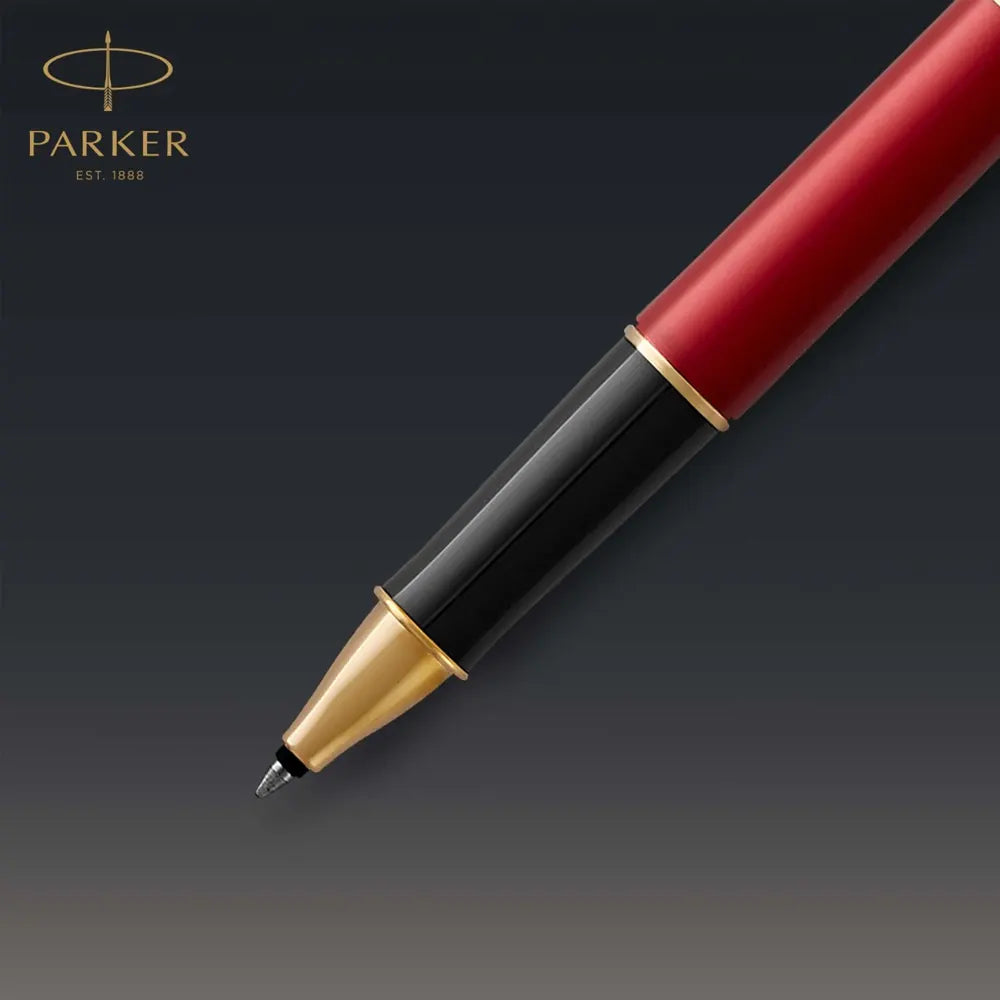 Parker Royal Sonnet Red Gold Rollerball pen