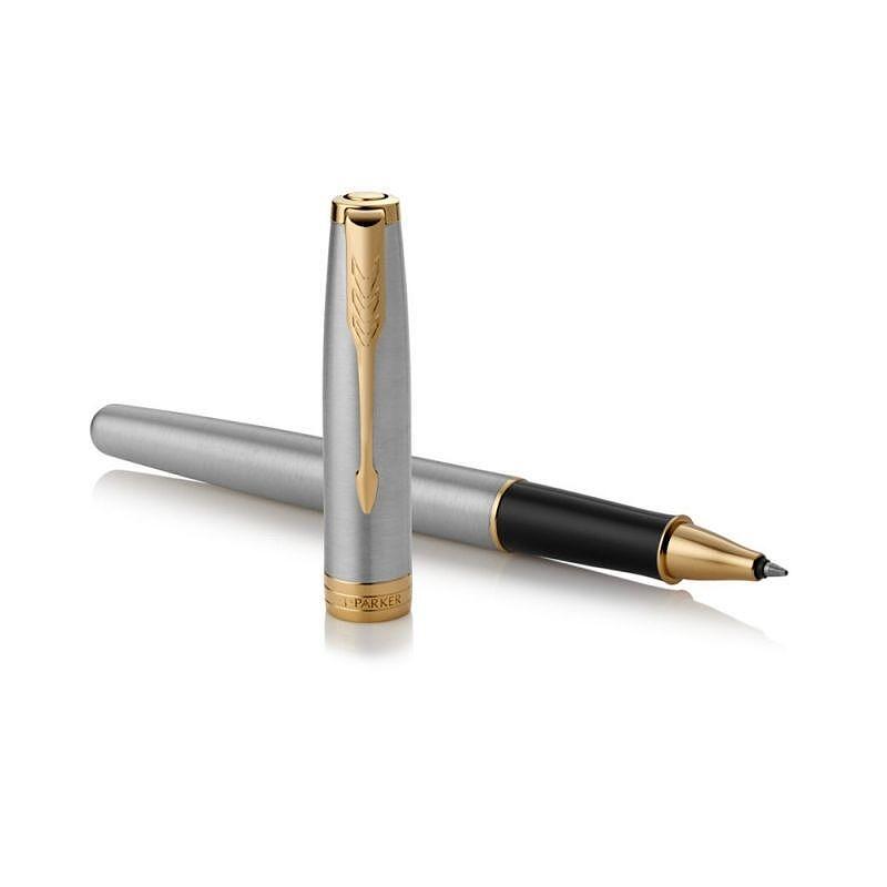 Parker Royal Sonnet Steel Gold Rollerball pen