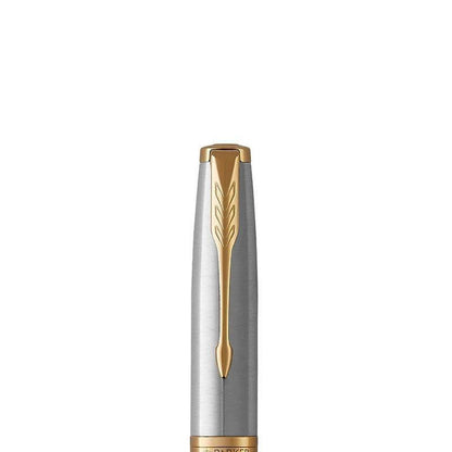 Parker Royal Sonnet Steel Gold Rollerball pen