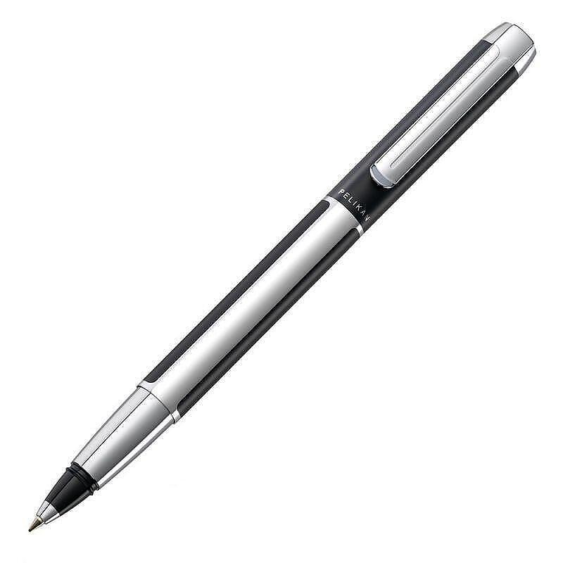 Pelikan Pura Series Silver Black Rollerball pen