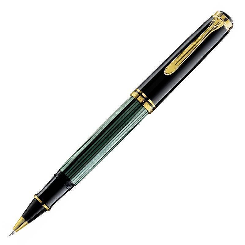 Pelikan Souveran 400 Series Black Green Rollerball pen