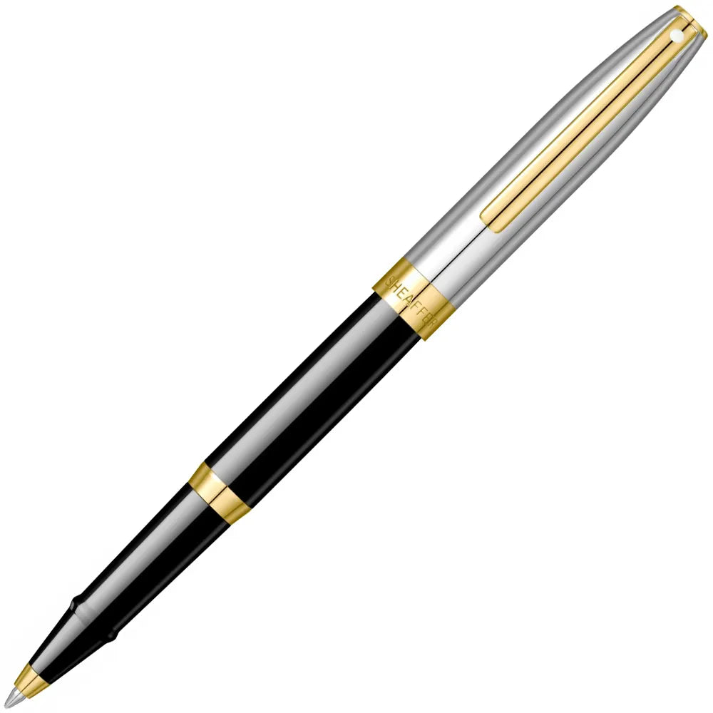 Sheaffer Sagaris Black Chrome Gold Rollerball pen