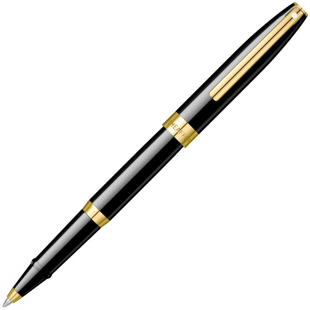 Sheaffer Sagaris Glossy Black Gold Rollerball pen