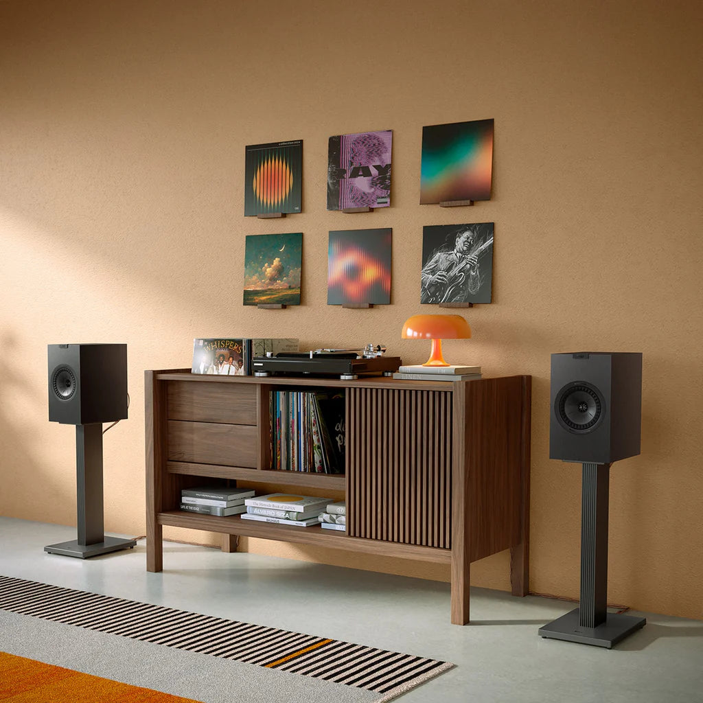 KEF SQ1 Floor Stand Slate Grey