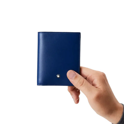 Montblanc Meisterstuck 6 Cc Blue Wallet