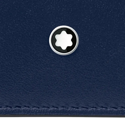 Montblanc Meisterstuck 6 Cc Blue Wallet