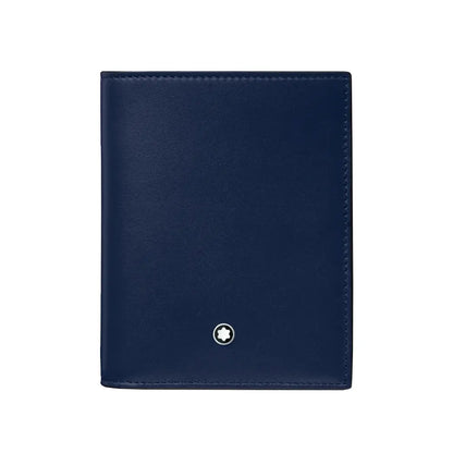 Montblanc Meisterstuck 6 Cc Blue Wallet