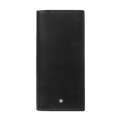 Montblanc Meisterstuck 14Cc Vertical Leather Wallet Black