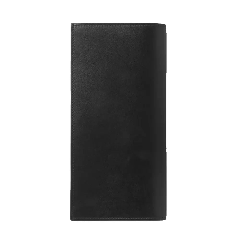 Montblanc Meisterstuck 14Cc Vertical Leather Wallet Black