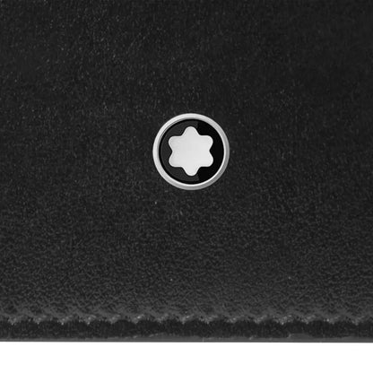 Montblanc Meisterstuck 14Cc Vertical Leather Wallet Black