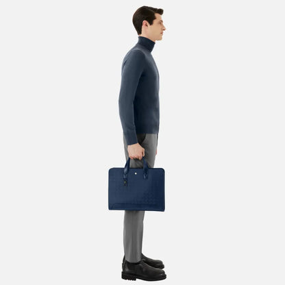 Montblanc Extreme 3.0 Leather Briefcase Dark Blue