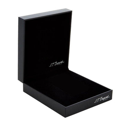 S T Dupont Ligne 2 Black Natural Lacquer Palladium Lighter