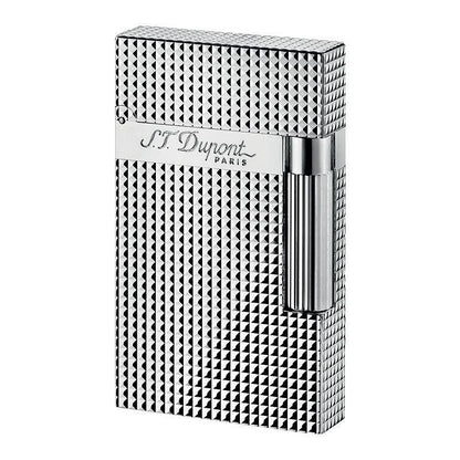 S T Dupont Ligne 2 Silver Finish Lighter