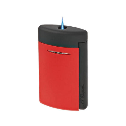 S T Dupont Minijet Matte Red Black Lighter