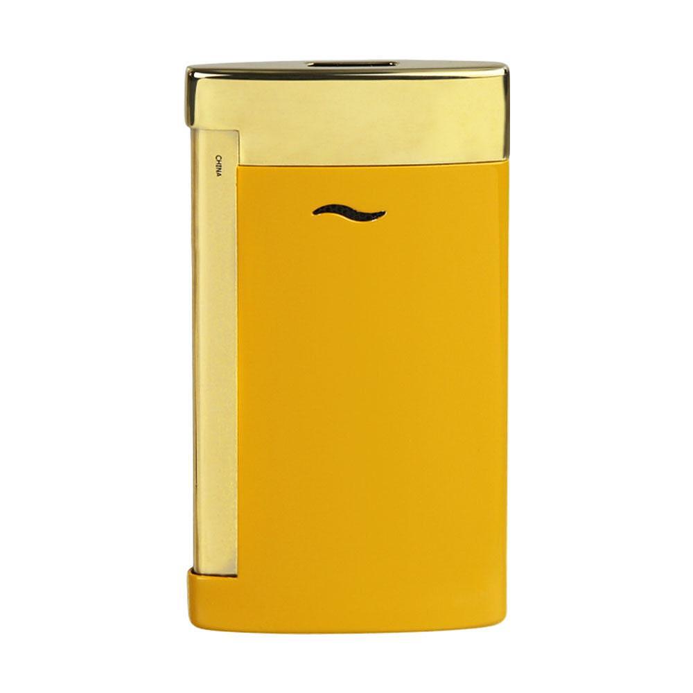 S T Dupont Slim 7 Golden Dragon Honey Lighter