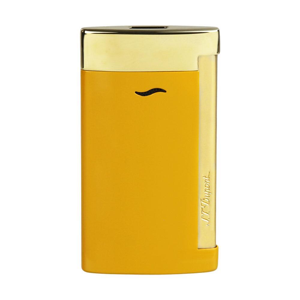 S T Dupont Slim 7 Golden Dragon Honey Lighter