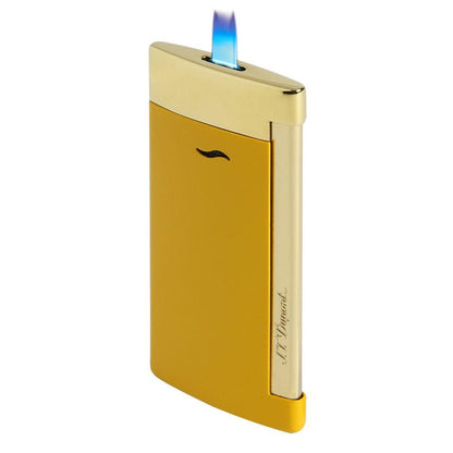 S T Dupont Slim 7 Golden Dragon Honey Lighter