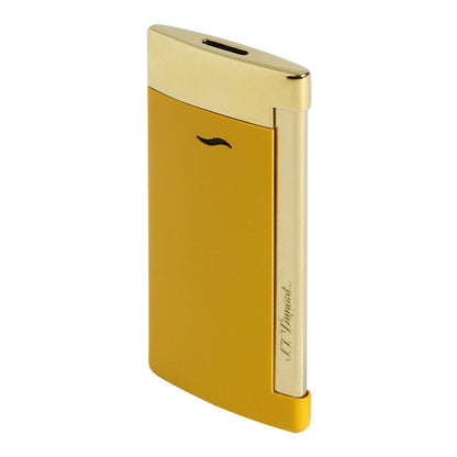 S T Dupont Slim 7 Golden Dragon Honey Lighter