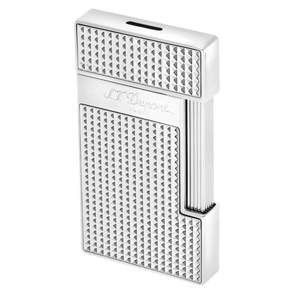 S T Dupont Slimmy Silver Dimond Lighter