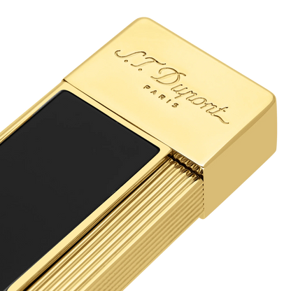 S T Dupont Twiggy Black Gold Lighter