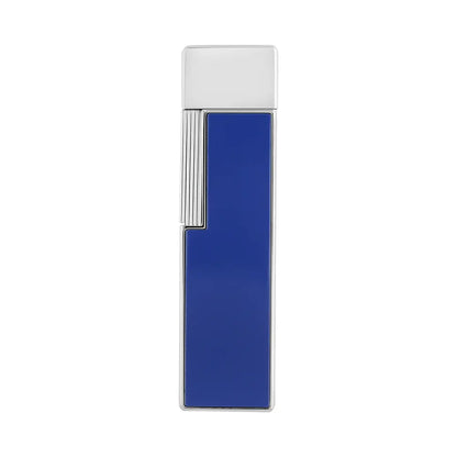 S T Dupont Twiggy Blue Chrome Lighter