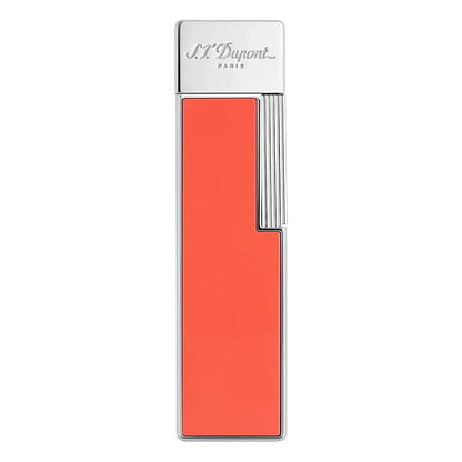 S T Dupont Twiggy Coral Chrome Lighter